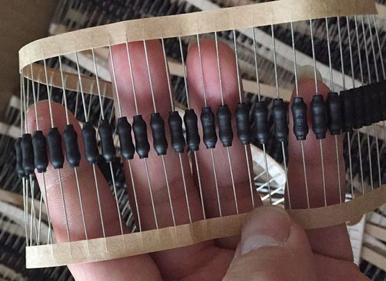 绕线包管丝电阻-加套管